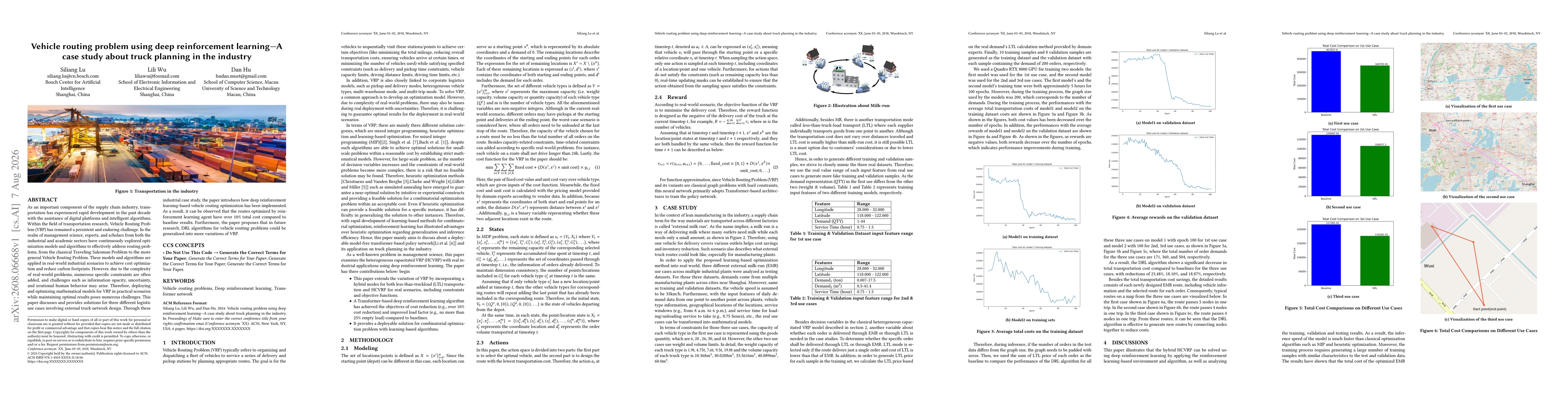 Thumbnail for Vehicle routing problem using deep reinforcement learning - A case study about truck planning in the industry