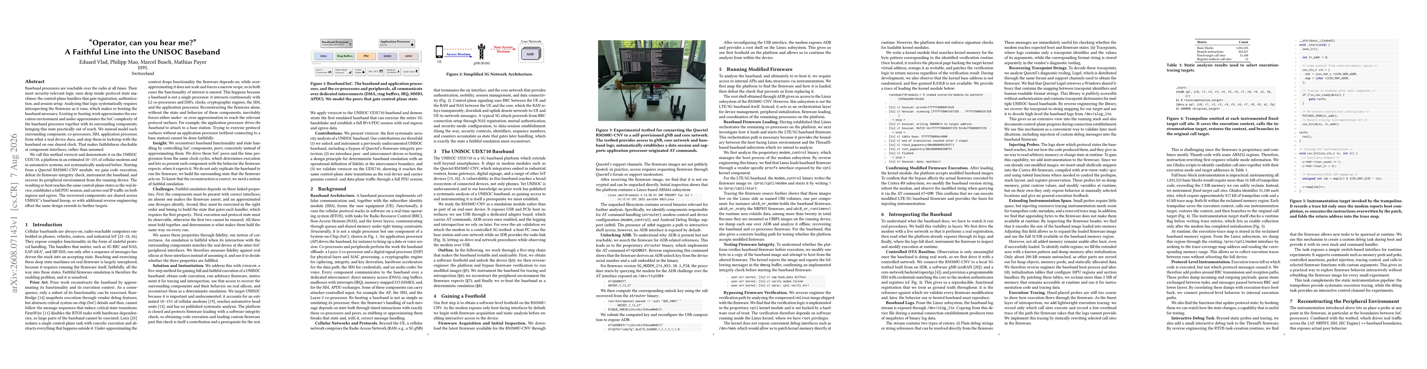 Thumbnail for "Operator, can you hear me?" A Faithful Line into the UNISOC Baseband