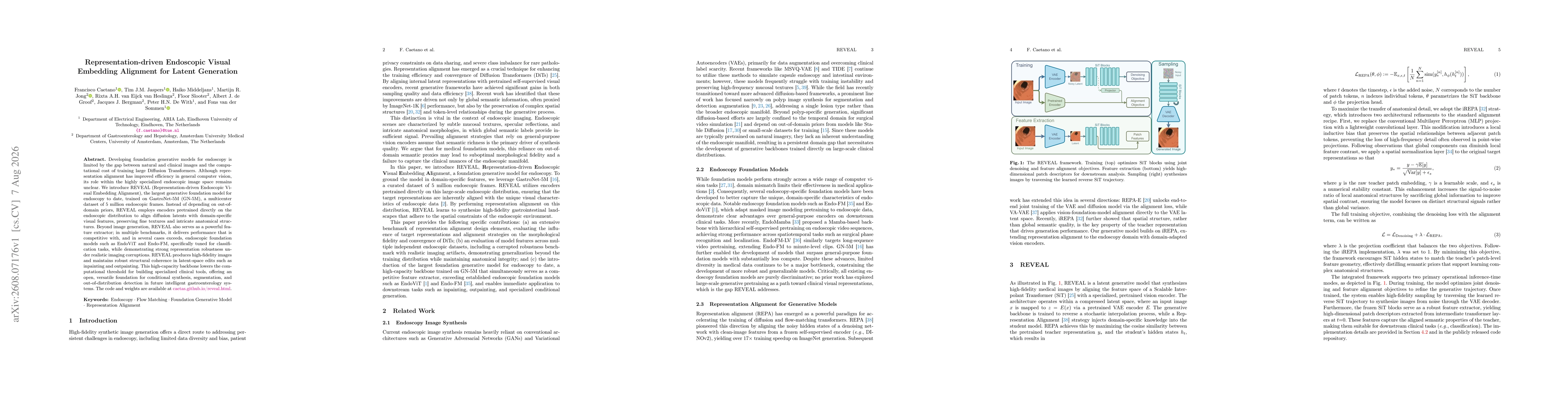 Thumbnail for Representation-driven Endoscopic Visual Embedding Alignment for Latent Generation