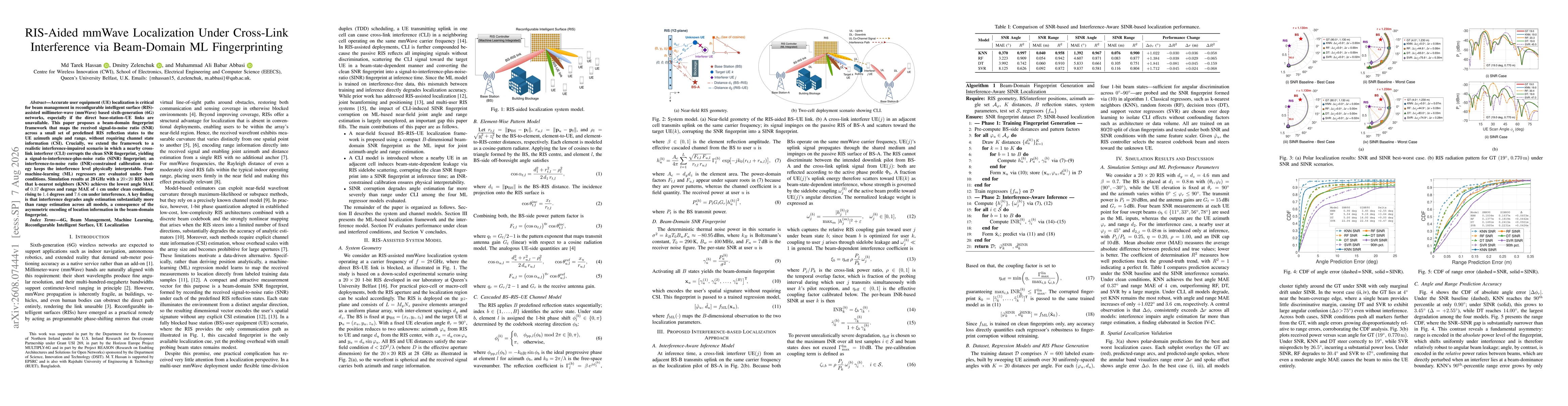 Thumbnail for RIS-Aided mmWave Localization Under Cross-Link Interference via Beam-Domain ML Fingerprinting
