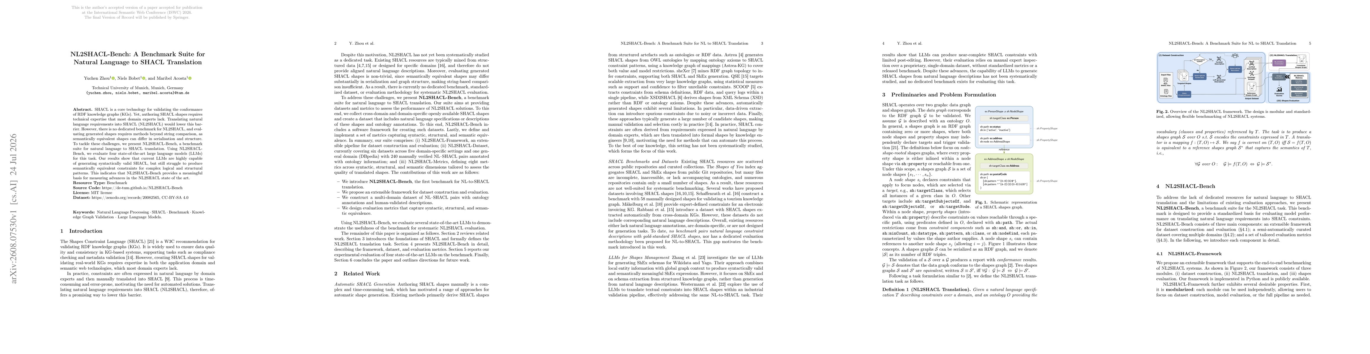 Thumbnail for NL2SHACL-Bench: A Benchmark Suite for Natural Language to SHACL Translation