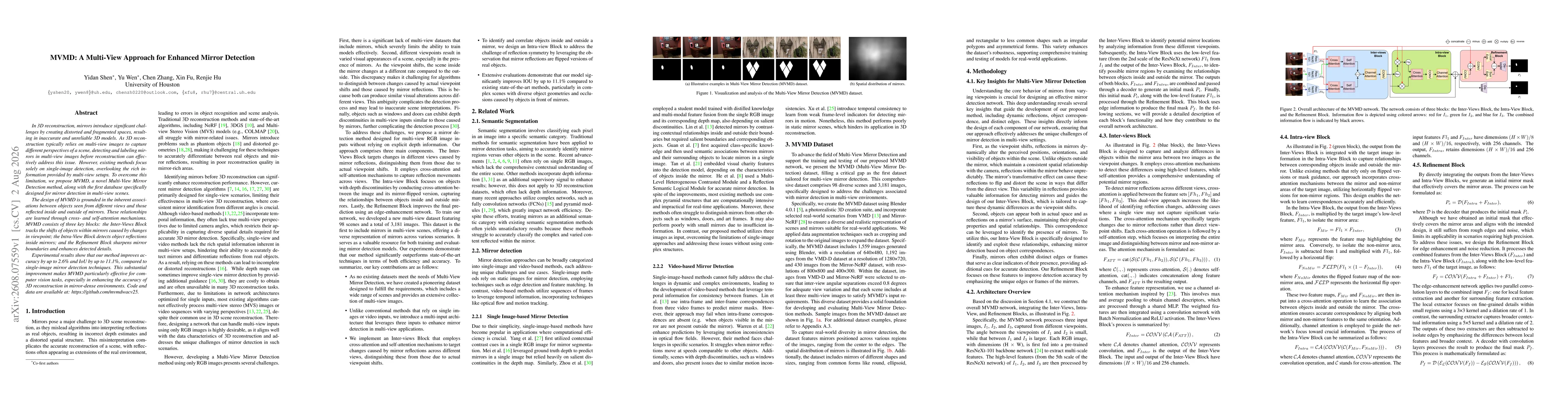 Thumbnail for MVMD: A Multi-View Approach for Enhanced Mirror Detection