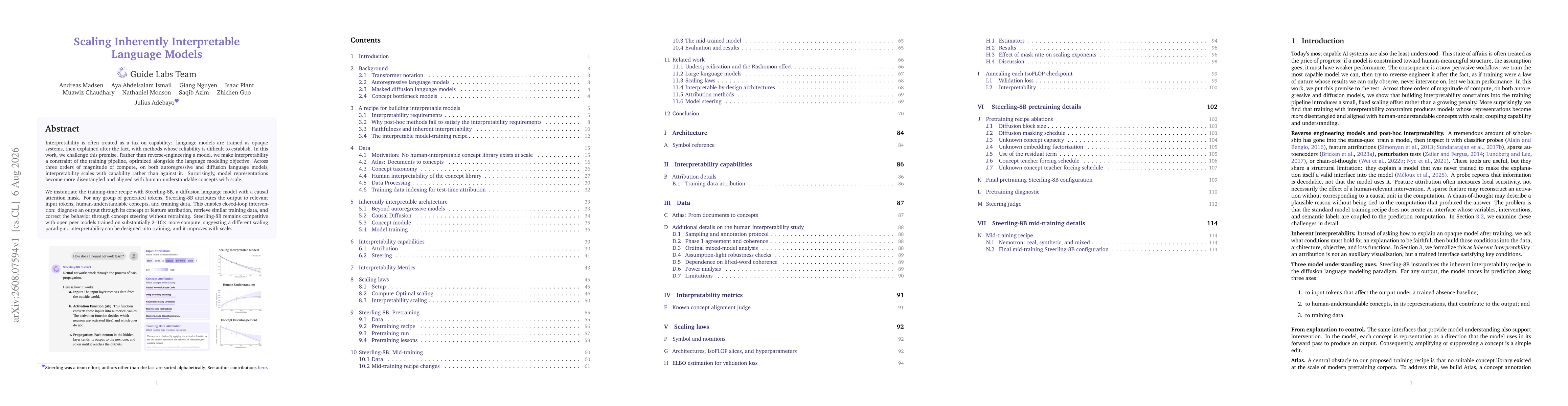 Thumbnail for Scaling Inherently Interpretable Language Models