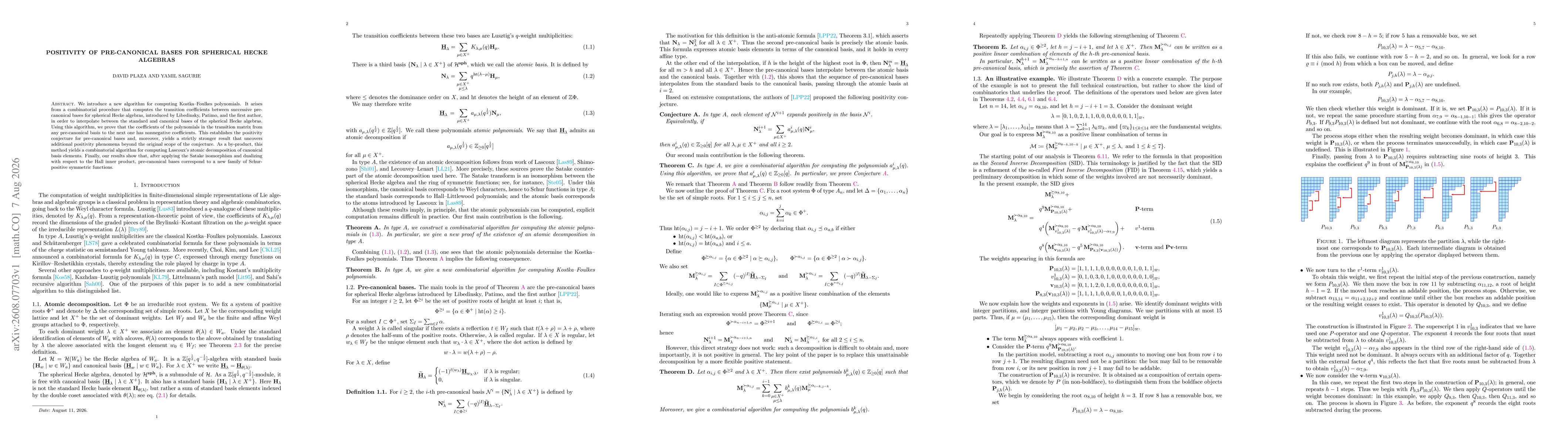 Thumbnail for Positivity of Pre-Canonical Bases for Spherical Hecke Algebras
