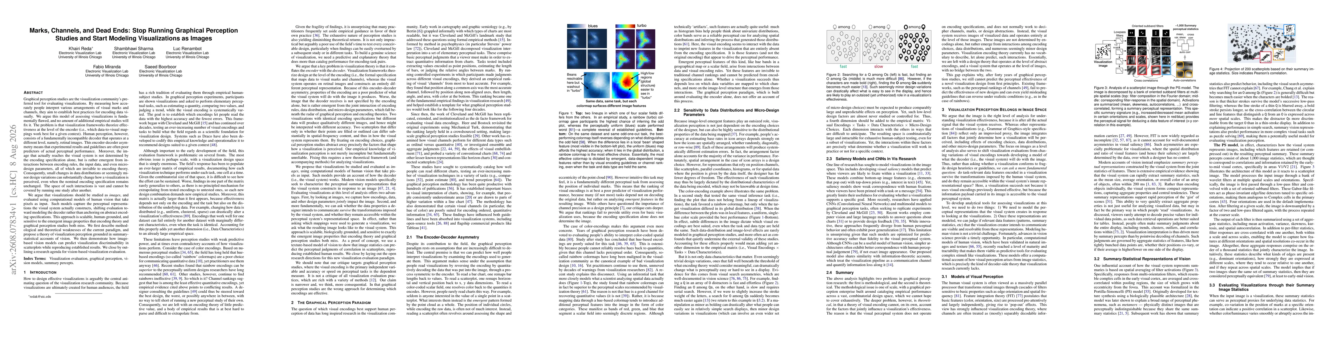 Thumbnail for Marks, Channels, and Dead Ends: Stop Running Graphical Perception Studies and Start Modeling Visualizations as Images