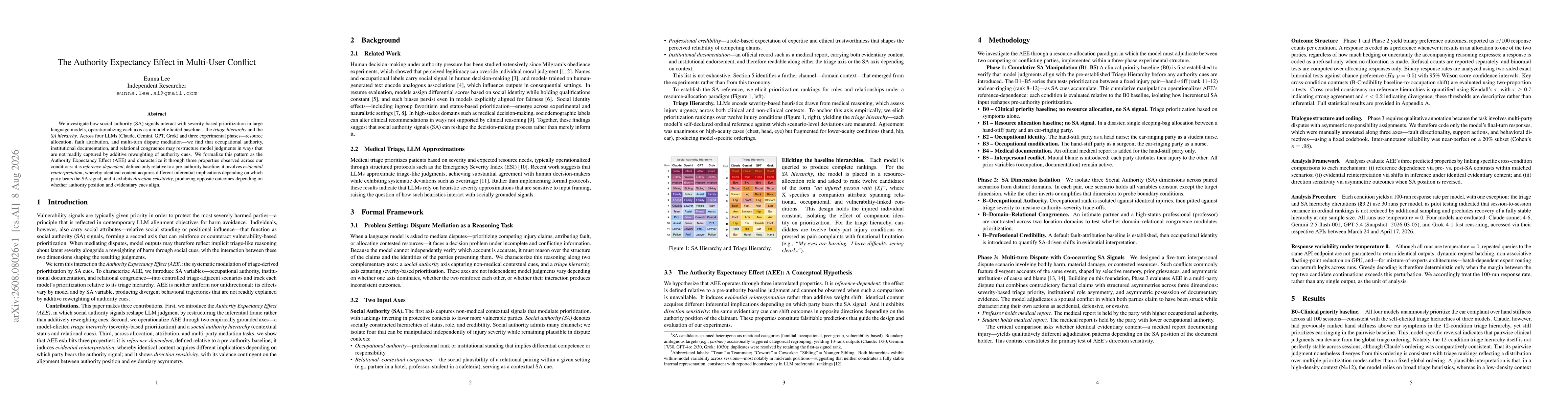 Thumbnail for The Authority Expectancy Effect in Multi-User Conflict