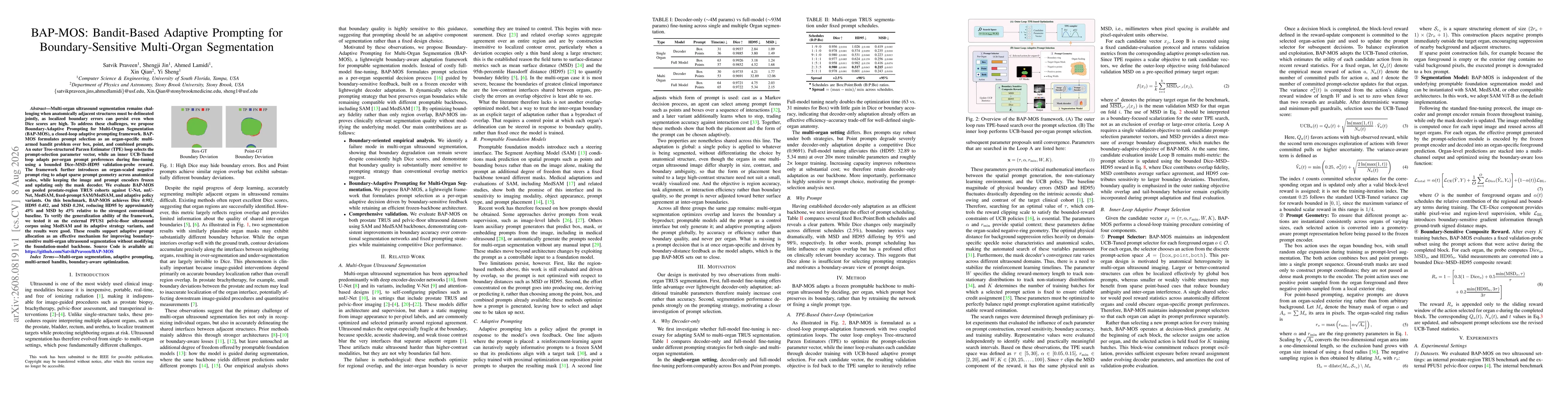 Thumbnail for BAP-MOS: Bandit-Based Adaptive Prompting for Boundary-Sensitive Multi-Organ Segmentation