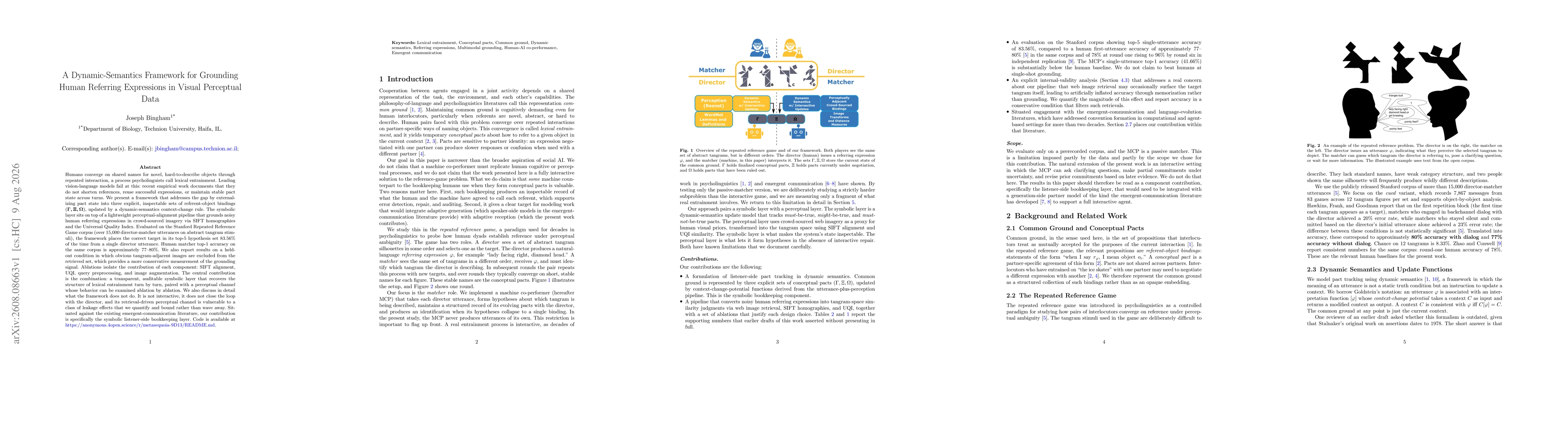 Thumbnail for A Dynamic-Semantics Framework for Grounding Human Referring Expressions in Visual Perceptual Data