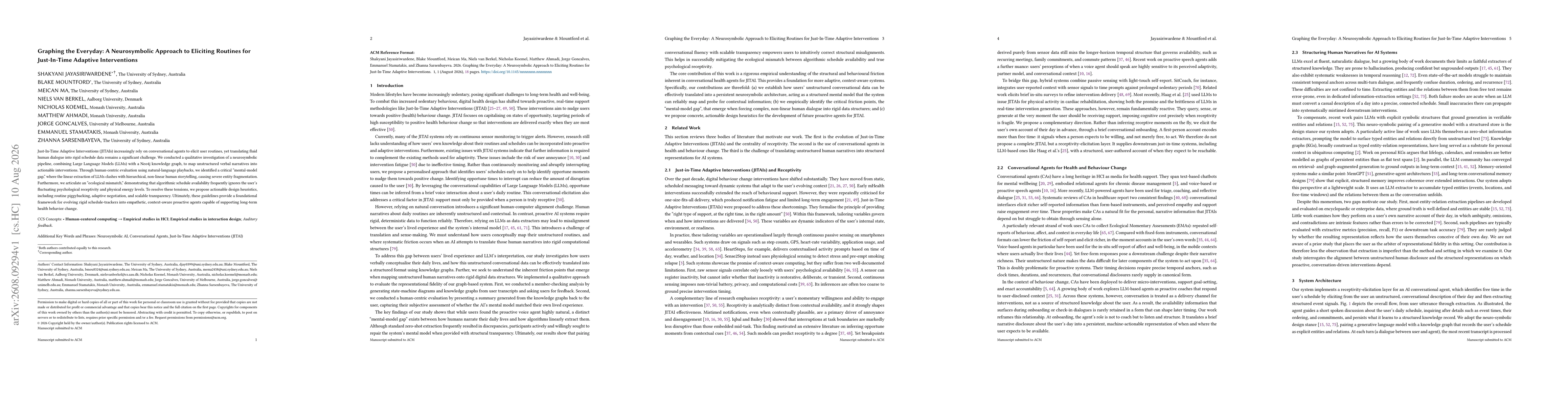 Thumbnail for Graphing the Everyday: A Neurosymbolic Approach to Eliciting Routines for Just-In-Time Adaptive Interventions