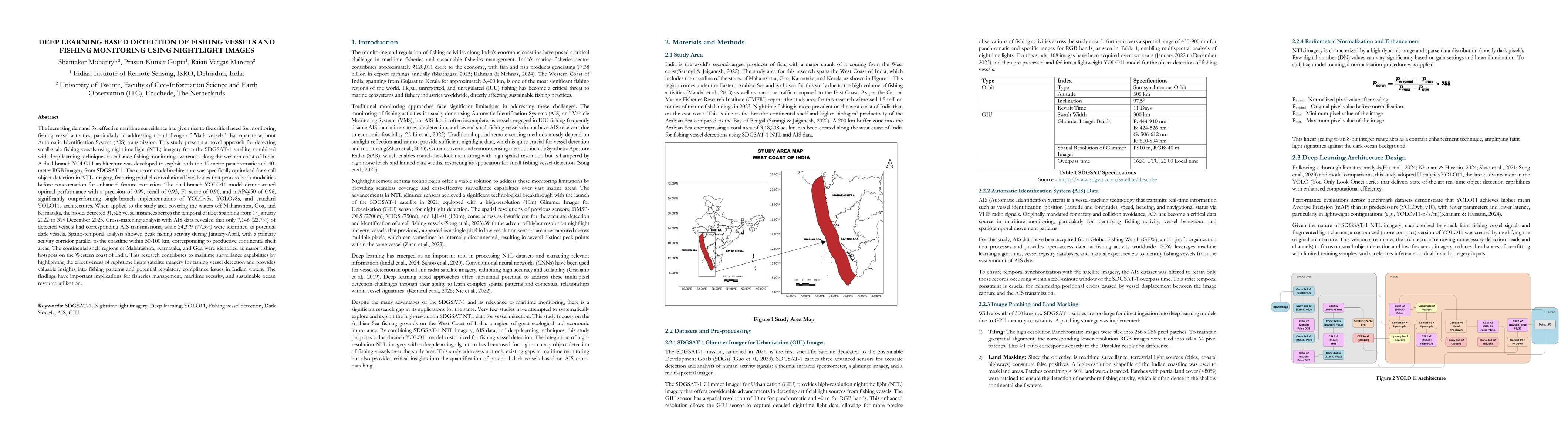 Thumbnail for Deep Learning based Detection of Fishing Vessels and Fishing Monitoring using Nightlight Images