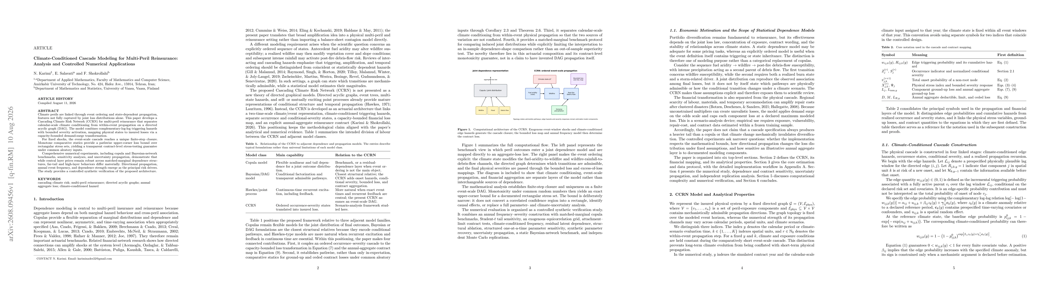Thumbnail for Climate-Conditioned Cascade Modeling for Multi-Peril Reinsurance: Analysis and Controlled Numerical Applications