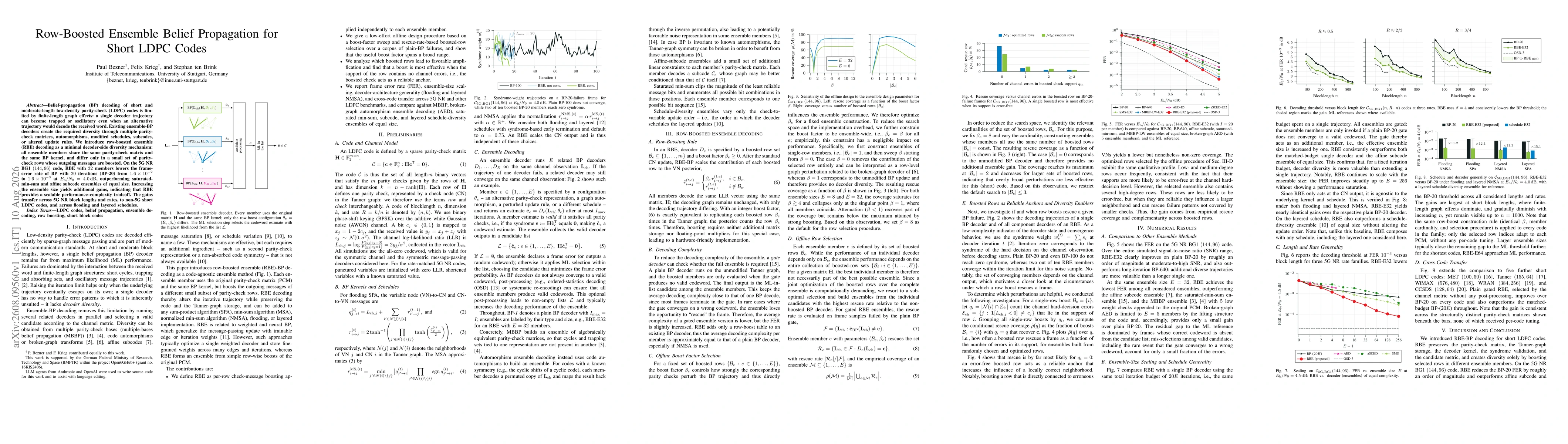 Thumbnail for Row-Boosted Ensemble Belief Propagation for Short LDPC Codes