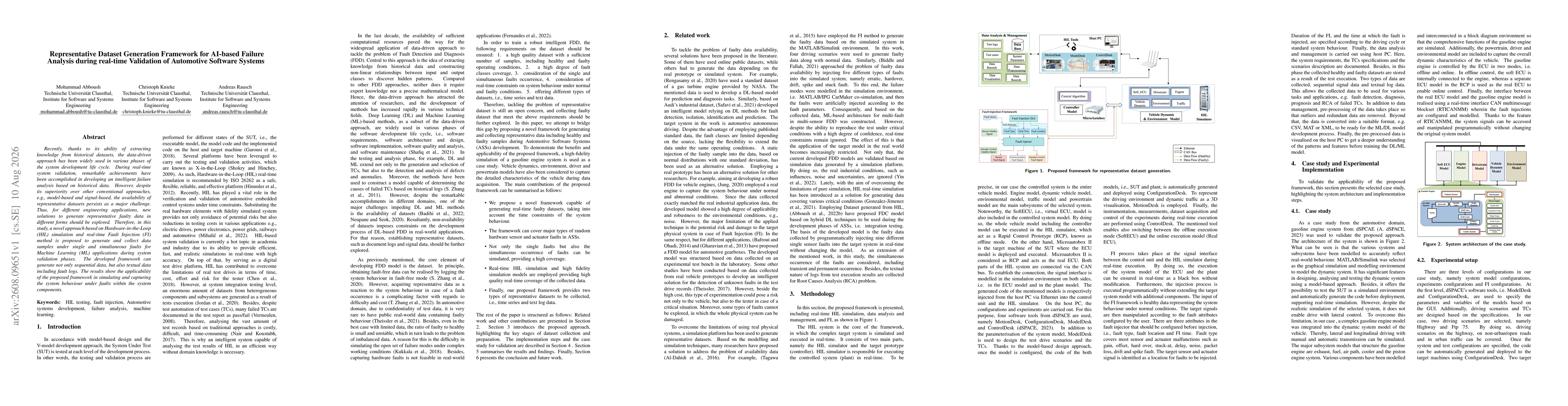 Thumbnail for Representative Dataset Generation Framework for AI-based Failure Analysis during real-time Validation of Automotive Software Systems
