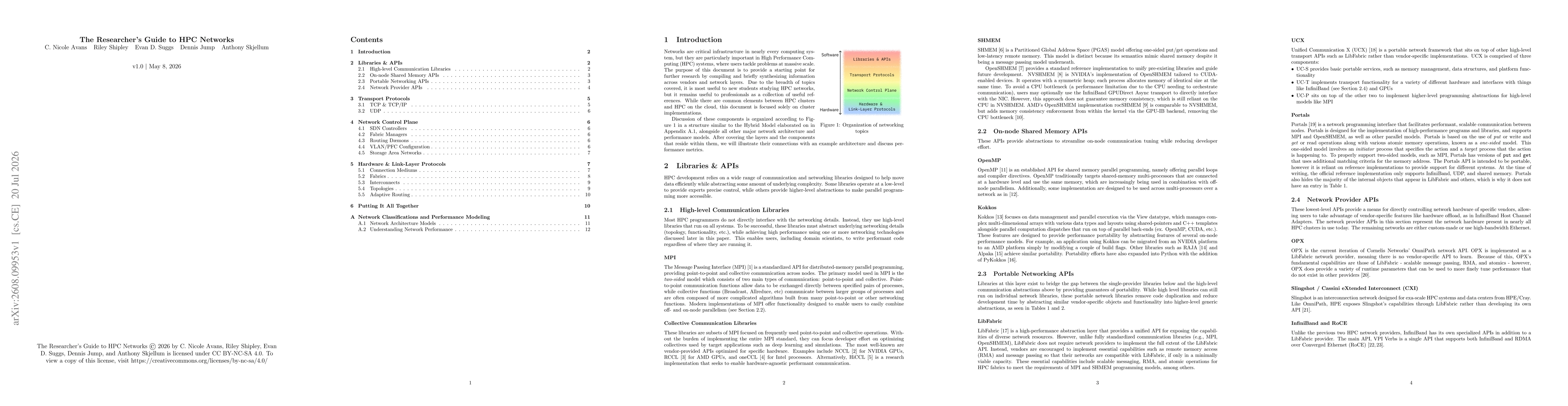 Thumbnail for The Researcher's Guide to HPC Networks