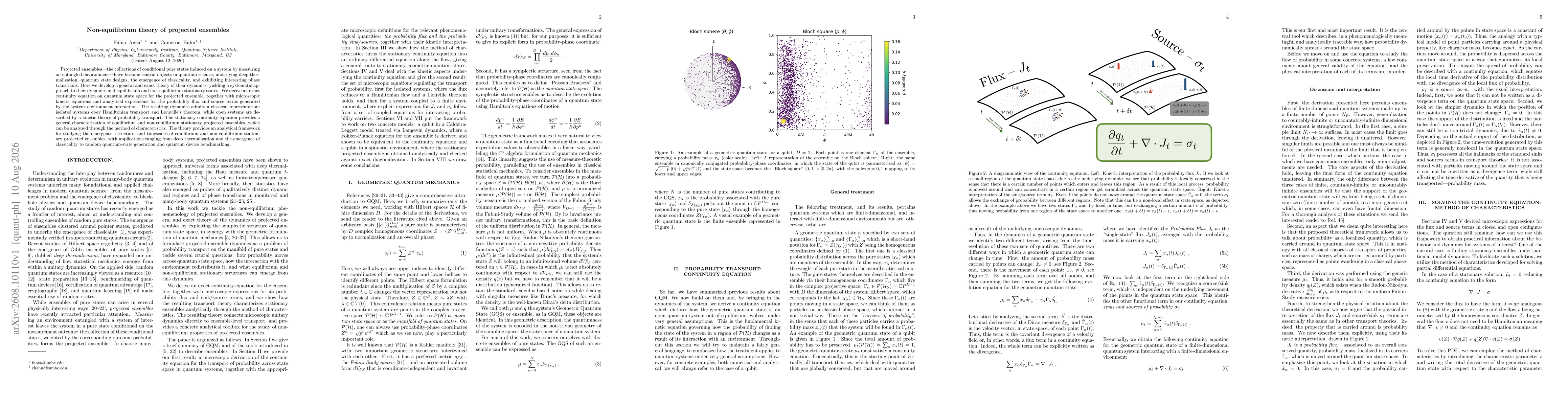 Thumbnail for Non-equilibrium theory of projected ensembles