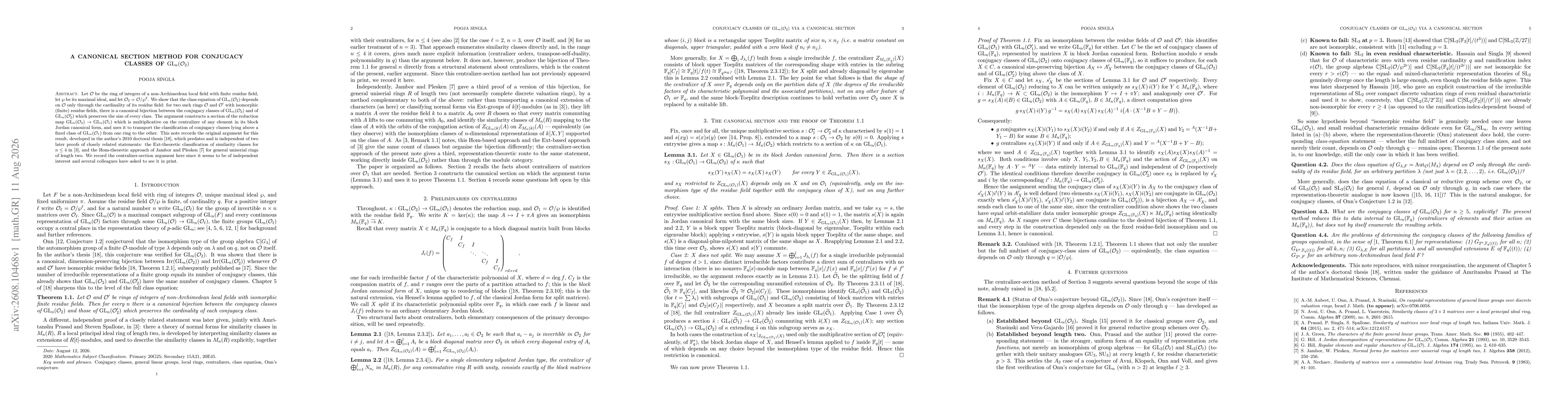 Thumbnail for A canonical section method for conjugacy classes of GL_n(O_2)