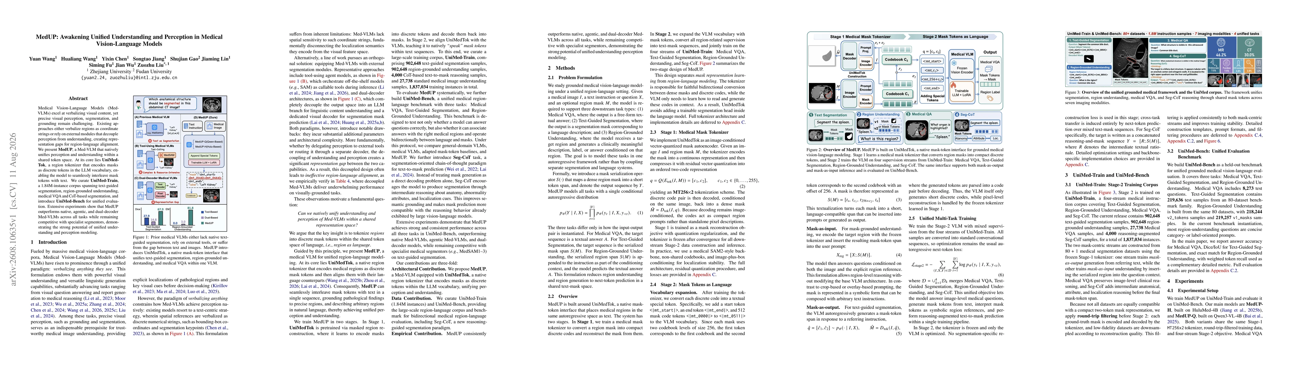 Thumbnail for MedUP: Awakening Unified Understanding and Perception in Medical Vision-Language Models