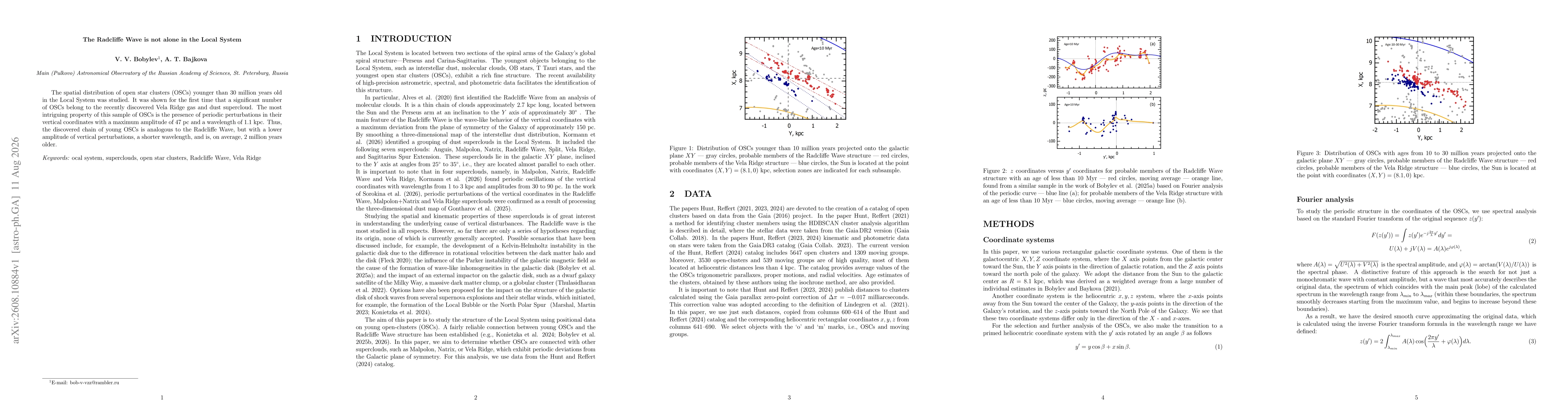 Thumbnail for The Radcliffe Wave is not alone in the Local System