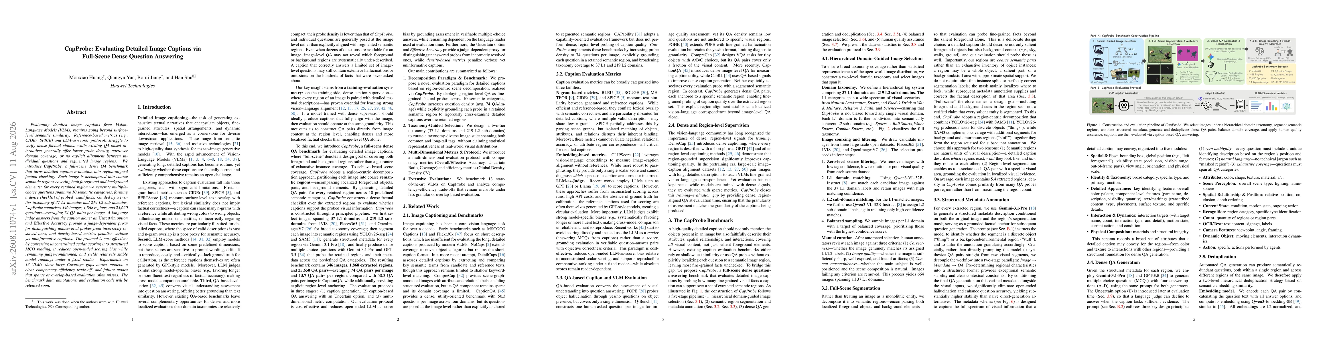 Thumbnail for CapProbe: Evaluating Detailed Image Captions via Full-Scene Dense Question Answering