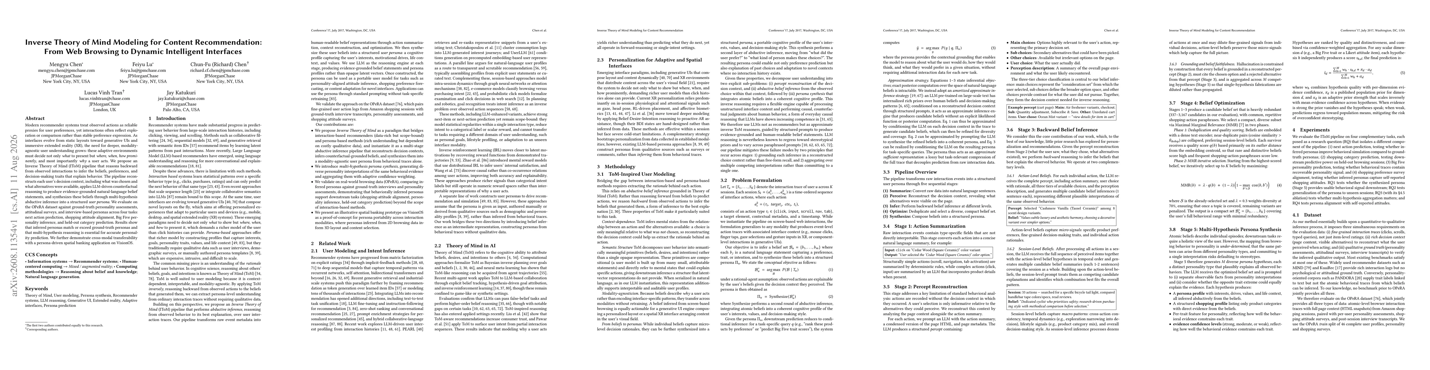 Thumbnail for Inverse Theory of Mind Modeling for Content Recommendation: From Web Browsing to Dynamic Intelligent Interfaces