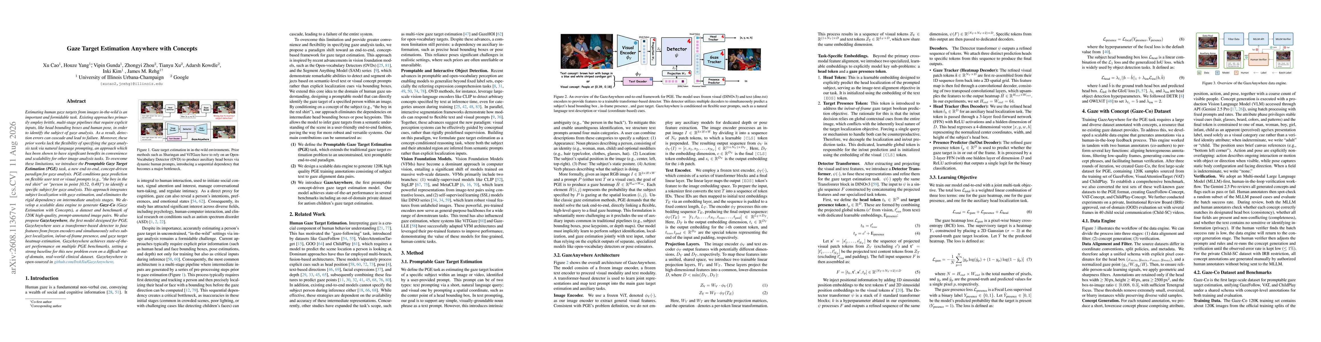 Thumbnail for Gaze Target Estimation Anywhere with Concepts