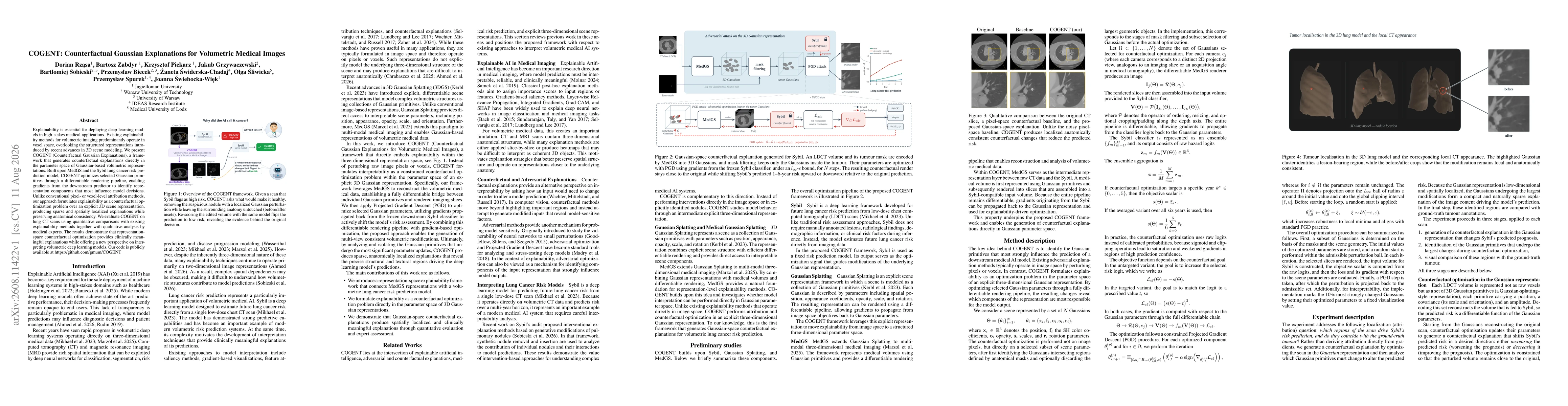 Thumbnail for COGENT: Counterfactual Gaussian Explanations for Volumetric Medical Images