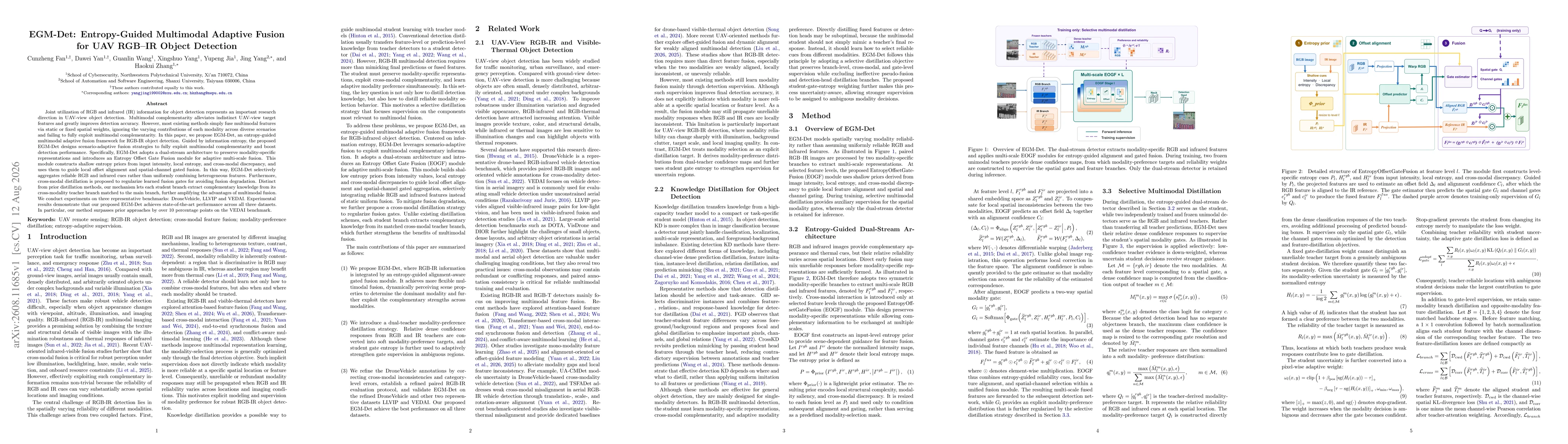 Thumbnail for EGM-Det: Entropy-Guided Multimodal Adaptive Fusion for UAV RGB-IR Object Detection