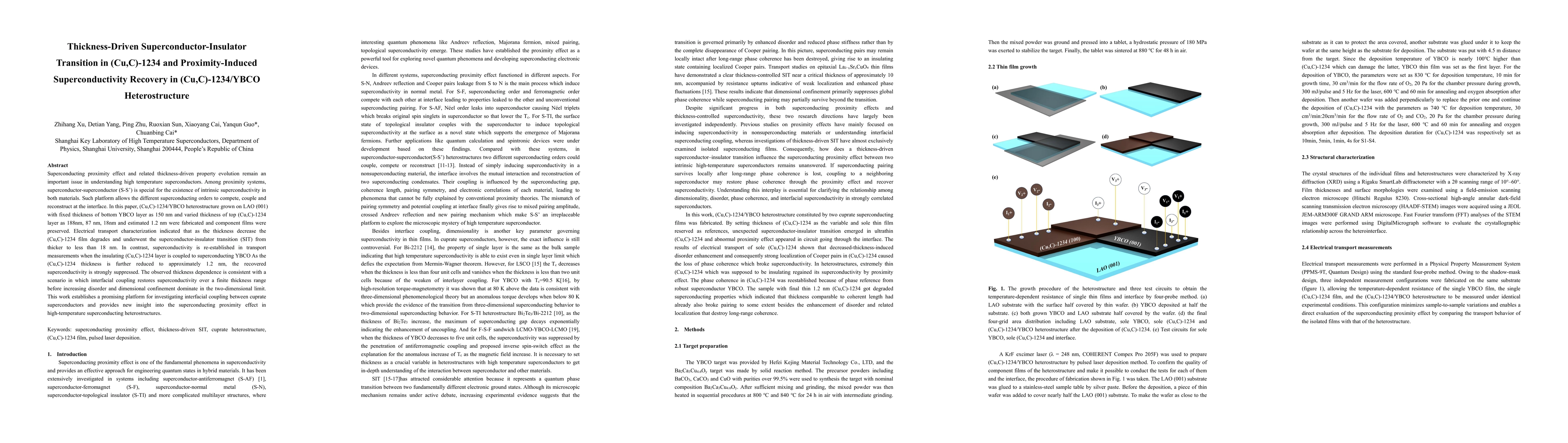 Thumbnail for Thickness-Driven Superconductor-Insulator Transition in (Cu,C)-1234 and Proximity-Induced Superconductivity Recovery in (Cu,C)-1234/YBCO Heterostructure