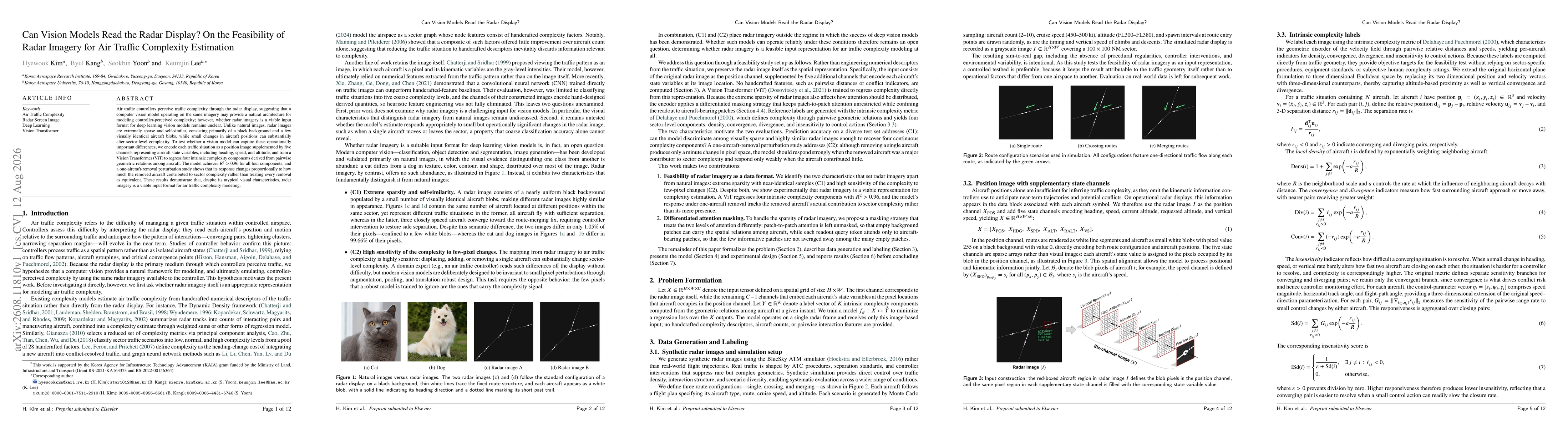 Thumbnail for Can Vision Models Read the Radar Display? On the Feasibility of Radar Imagery for Air Traffic Complexity Estimation