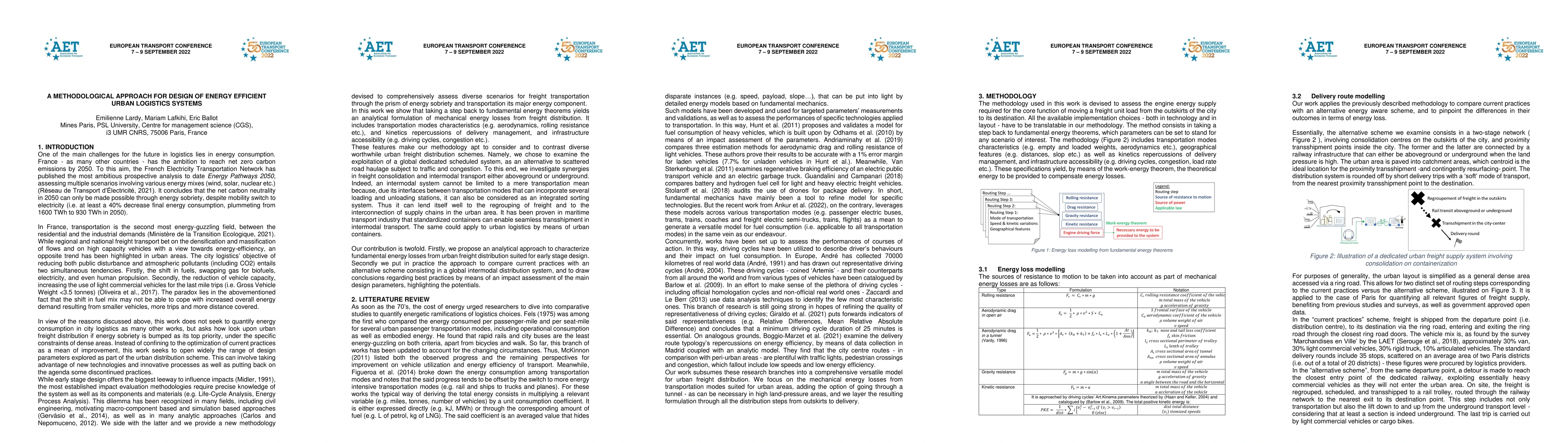 Thumbnail for A Methodological Approach For Design Of Energy Efficient Urban Logistics Systems