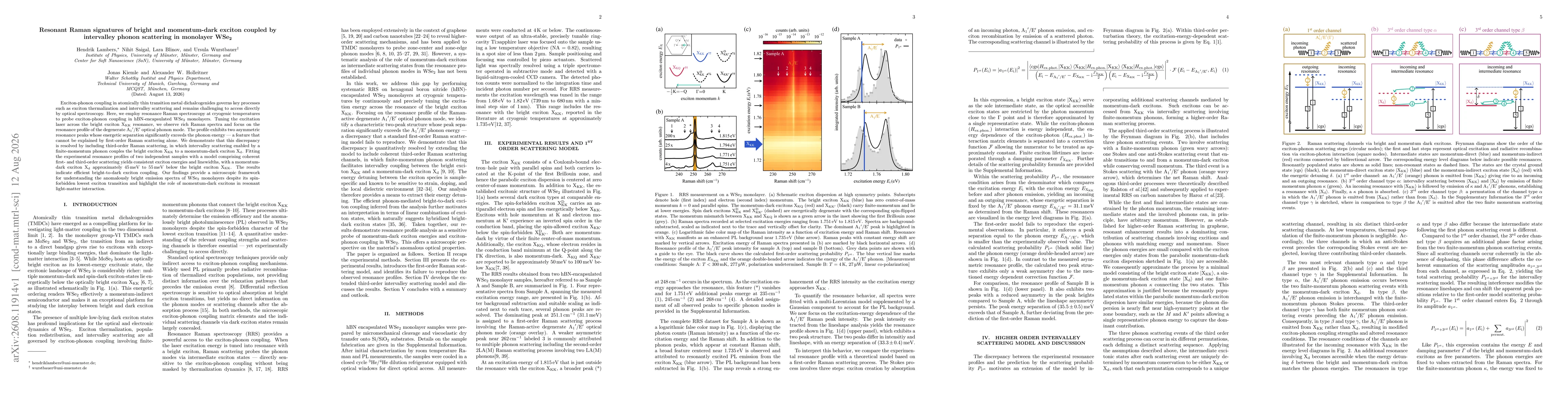 Thumbnail for Resonant Raman signatures of bright and momentum-dark exciton coupled by intervalley phonon scattering in monolayer WSe2