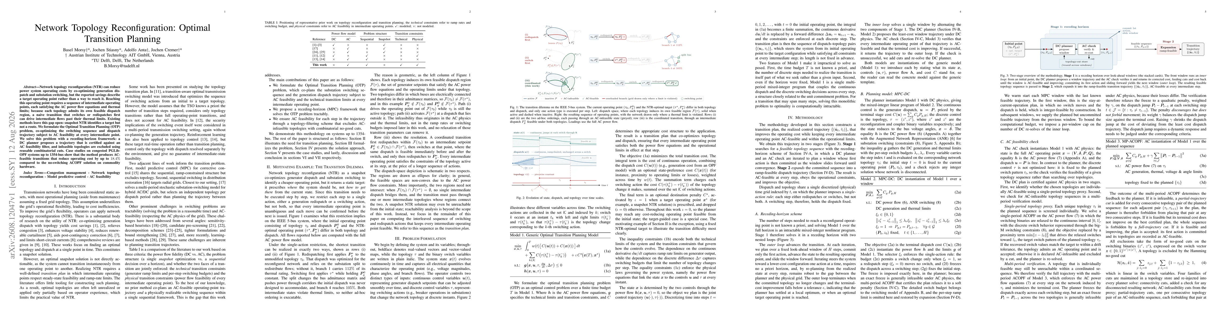 Thumbnail for Network Topology Reconfiguration: Optimal Transition Planning