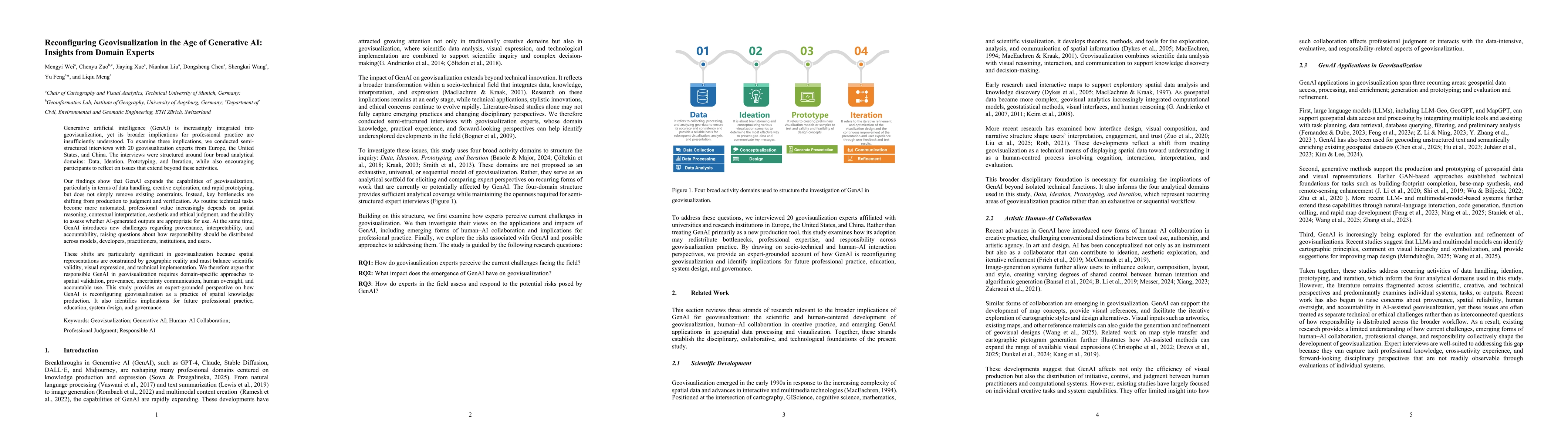 Thumbnail for Reconfiguring Geovisualization in the Age of Generative AI: Insights from Domain Experts