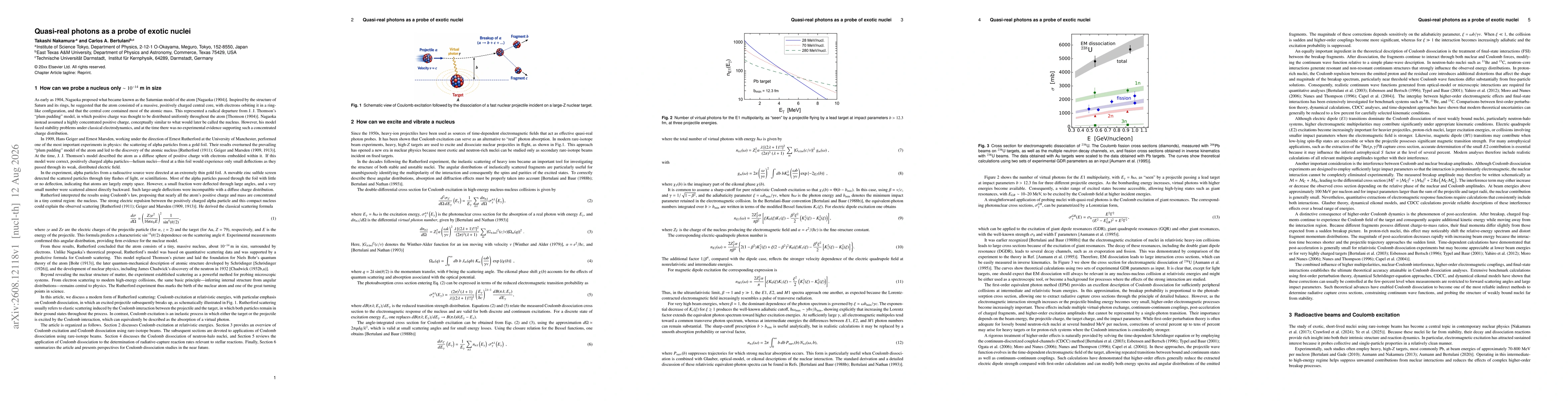 Thumbnail for Quasi-real photons as a probe of exotic nuclei