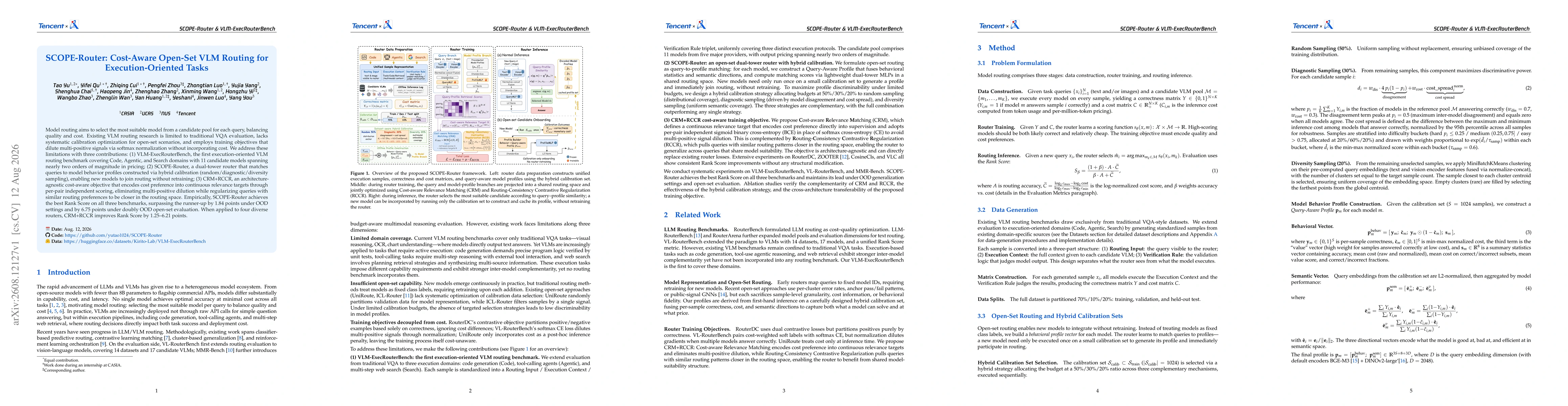 Thumbnail for SCOPE-Router: Cost-Aware Open-Set VLM Routing for Execution-Oriented Tasks