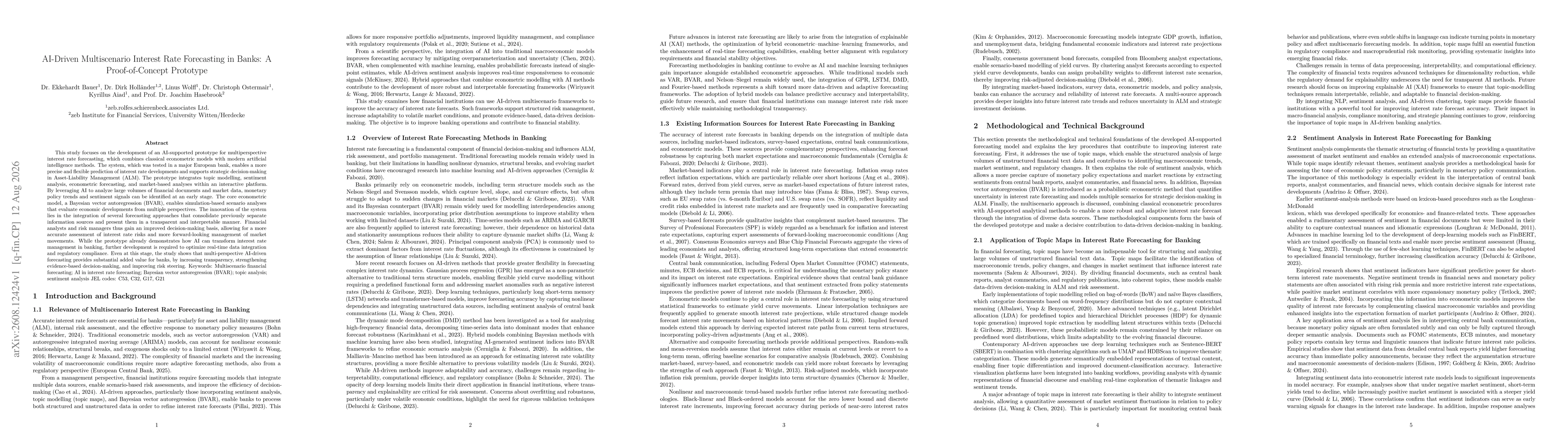 Thumbnail for AI-Driven Multiscenario Interest Rate Forecasting: A Proof of Concept for Banking Asset Management