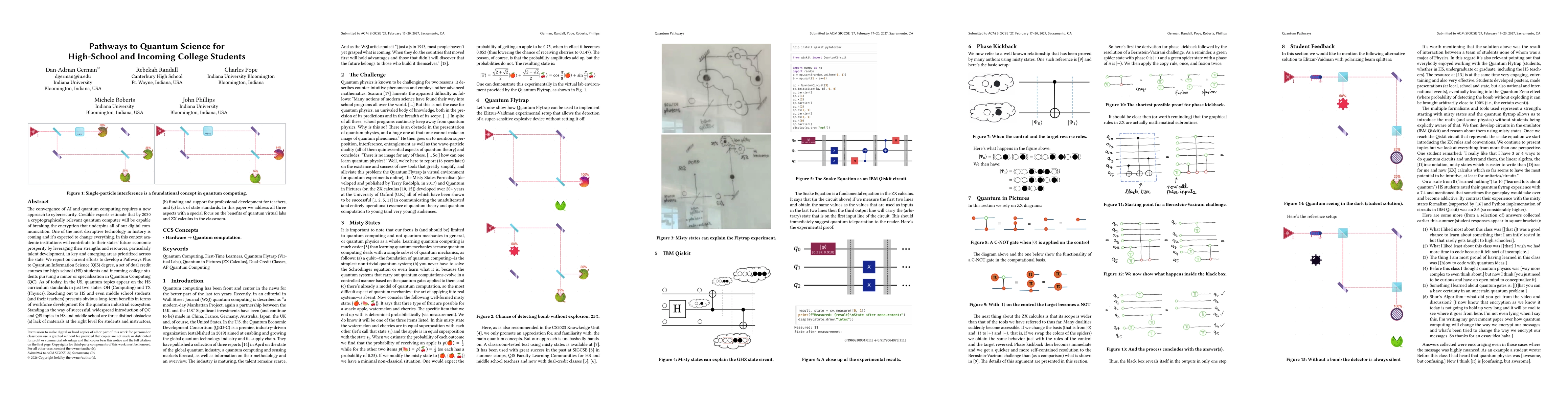 Thumbnail for Pathways to Quantum Science for High-School and Incoming College Students