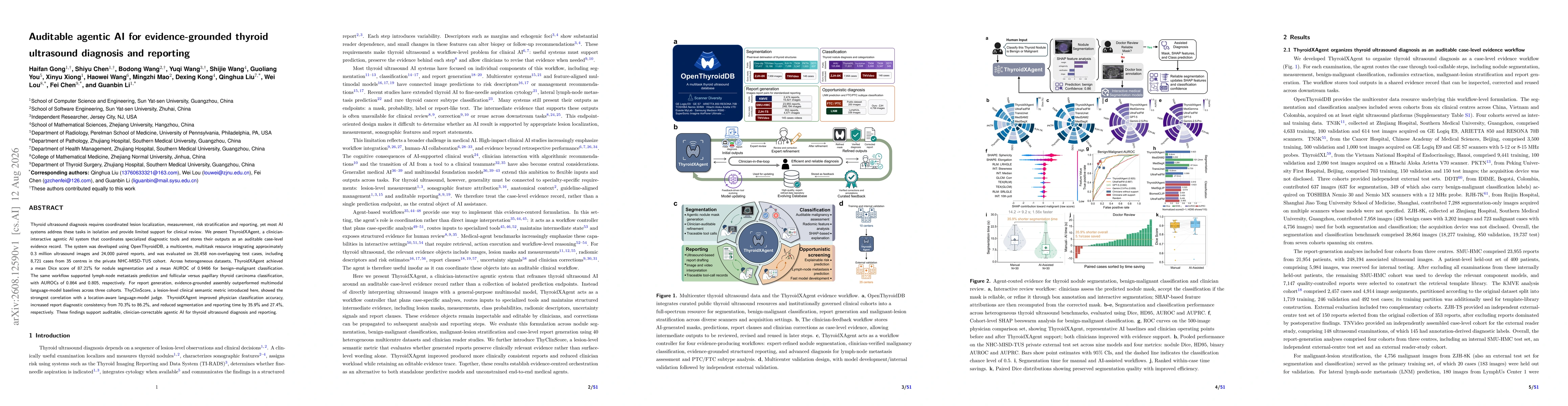 Thumbnail for Auditable agentic AI for evidence-grounded thyroid ultrasound diagnosis and reporting