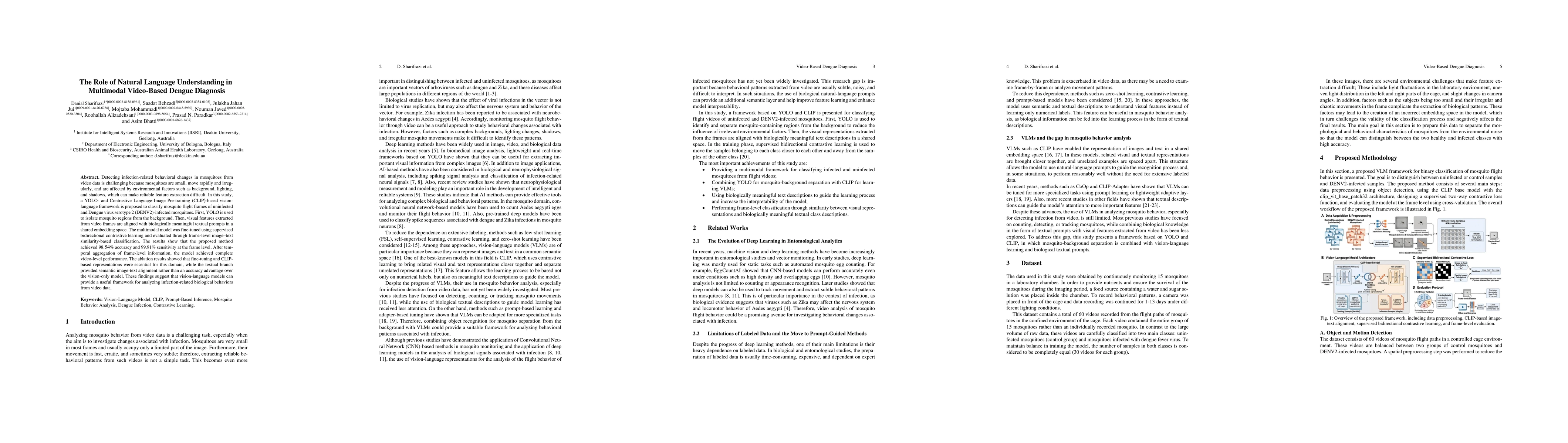 Thumbnail for The Role of Natural Language Understanding in Multimodal Video-Based Dengue Diagnosis