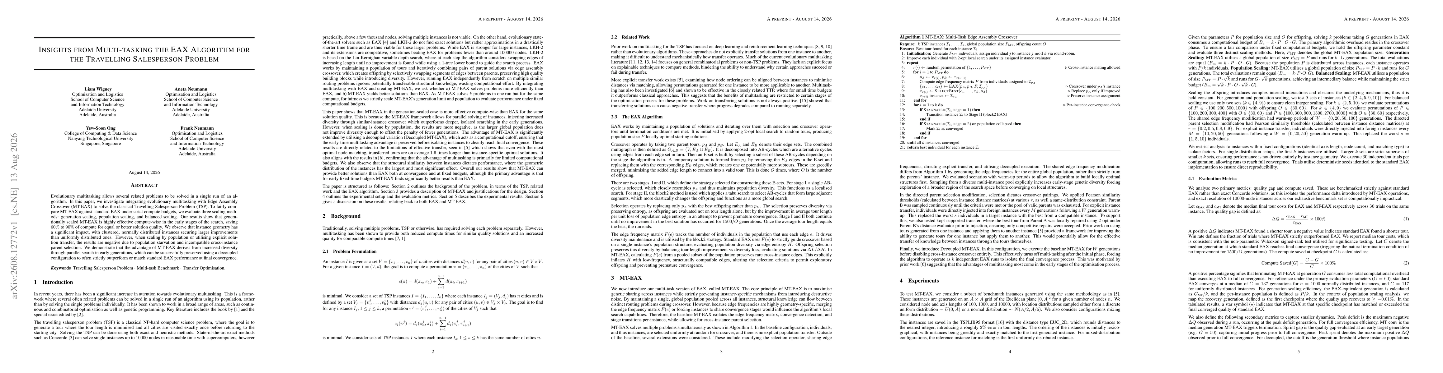 Thumbnail for Insights from Multi-tasking the EAX Algorithm for the Travelling Salesperson Problem