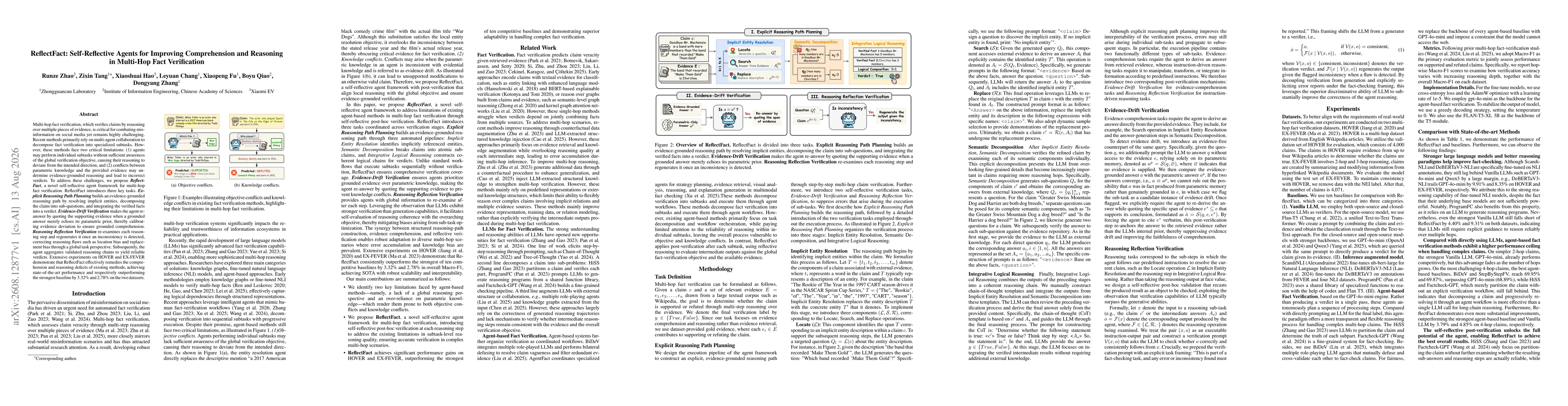 Thumbnail for ReflectFact: Self-Reflective Agents for Improving Comprehension and Reasoning in Multi-Hop Fact Verification