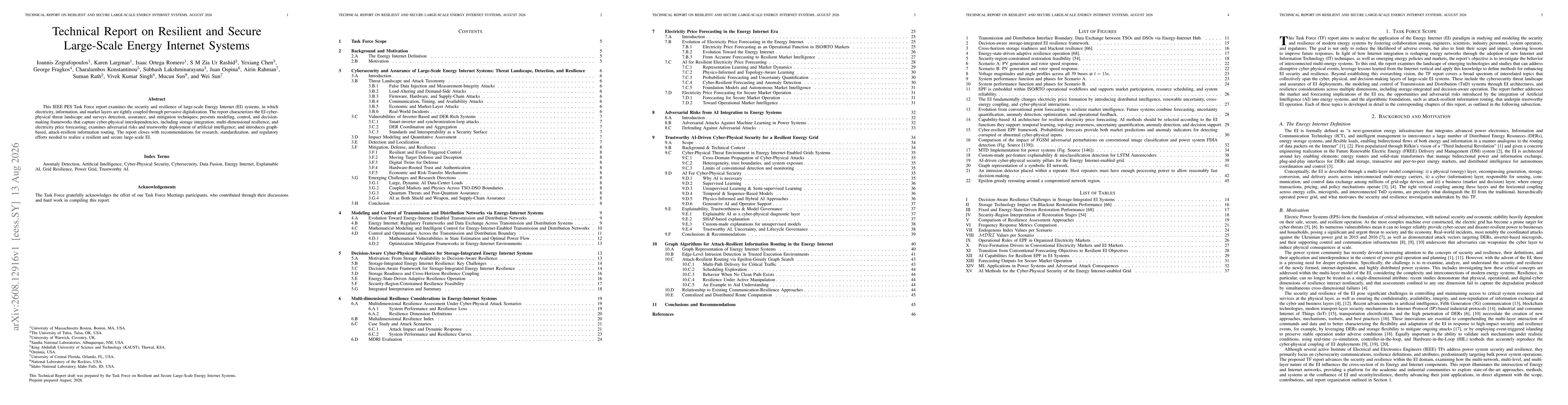 Thumbnail for Technical Report on Resilient and Secure Large-Scale Energy Internet Systems