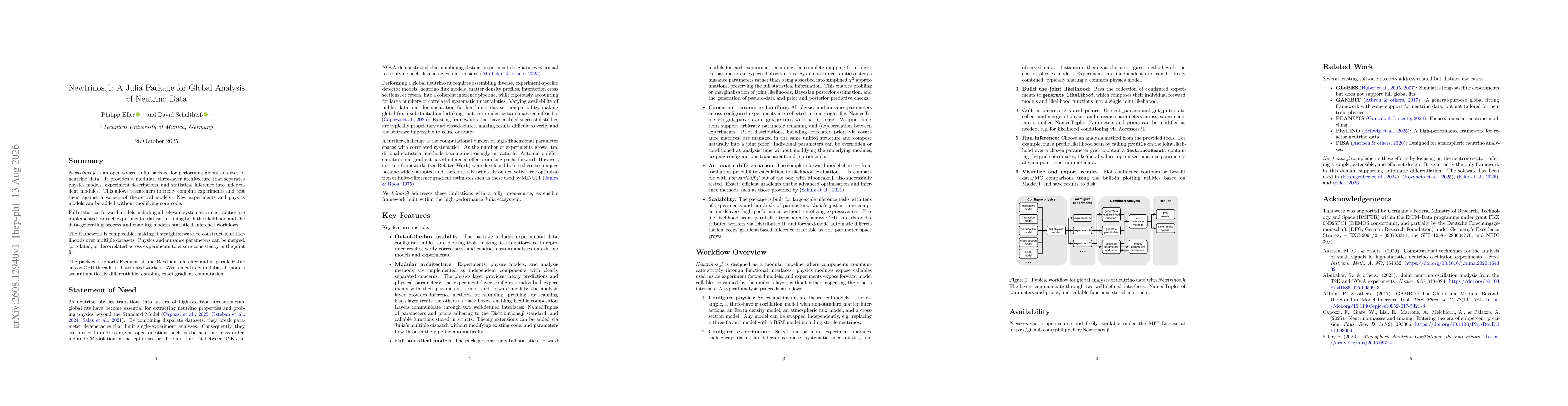 Thumbnail for Newtrinos.jl: A Julia Package for Global Analysis of Neutrino Data
