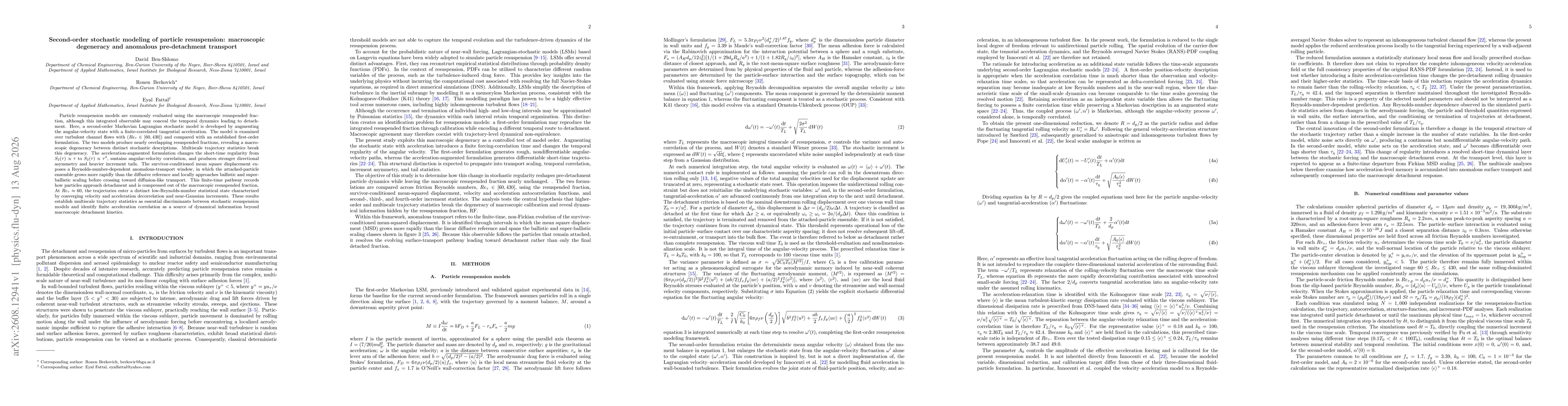 Thumbnail for Second-order stochastic modeling of particle resuspension: macroscopic degeneracy and anomalous pre-detachment transport