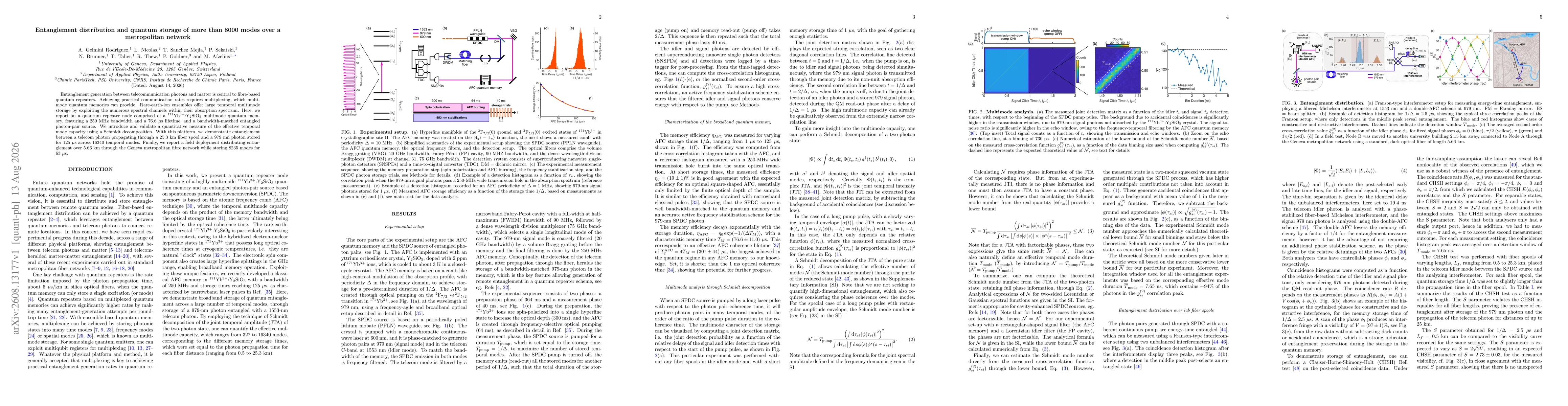 Thumbnail for Entanglement distribution and quantum storage of more than 8000 modes over a metropolitan network