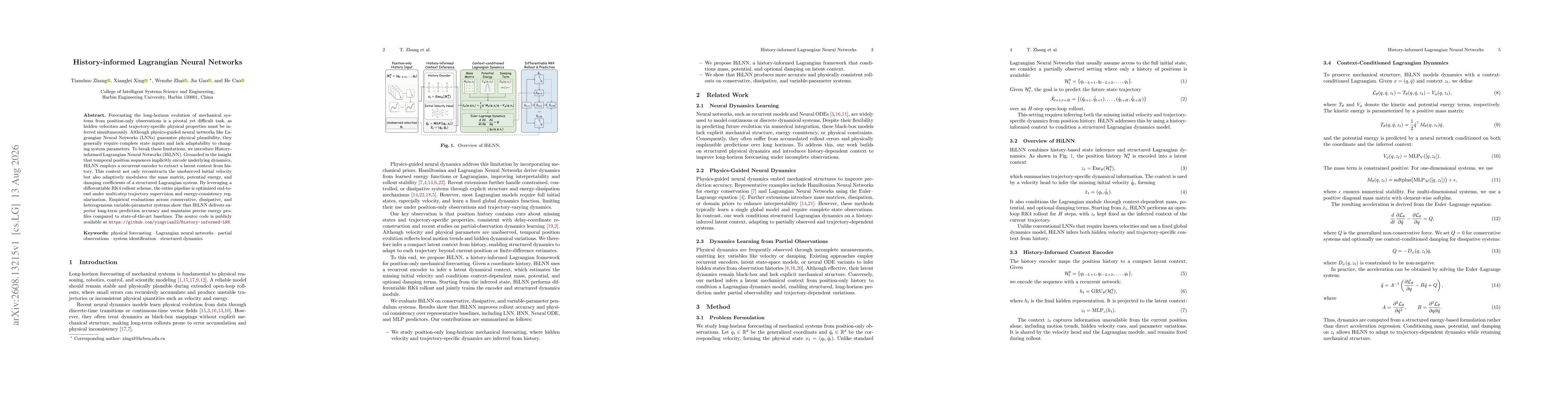 Thumbnail for History-informed Lagrangian Neural Networks