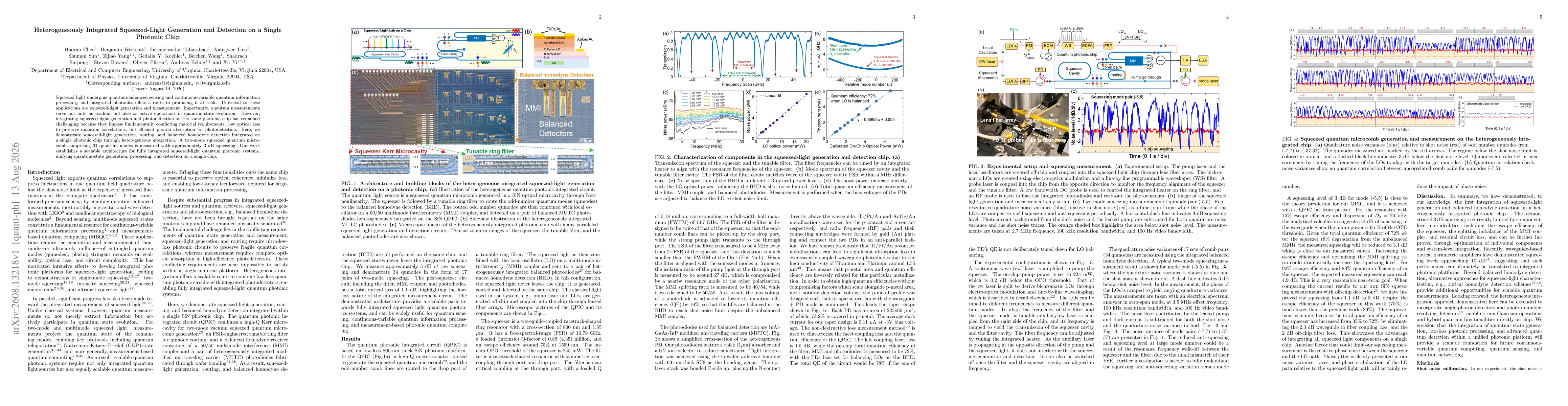 Thumbnail for Heterogeneously Integrated Squeezed-Light Generation and Detection on a Single Photonic Chip