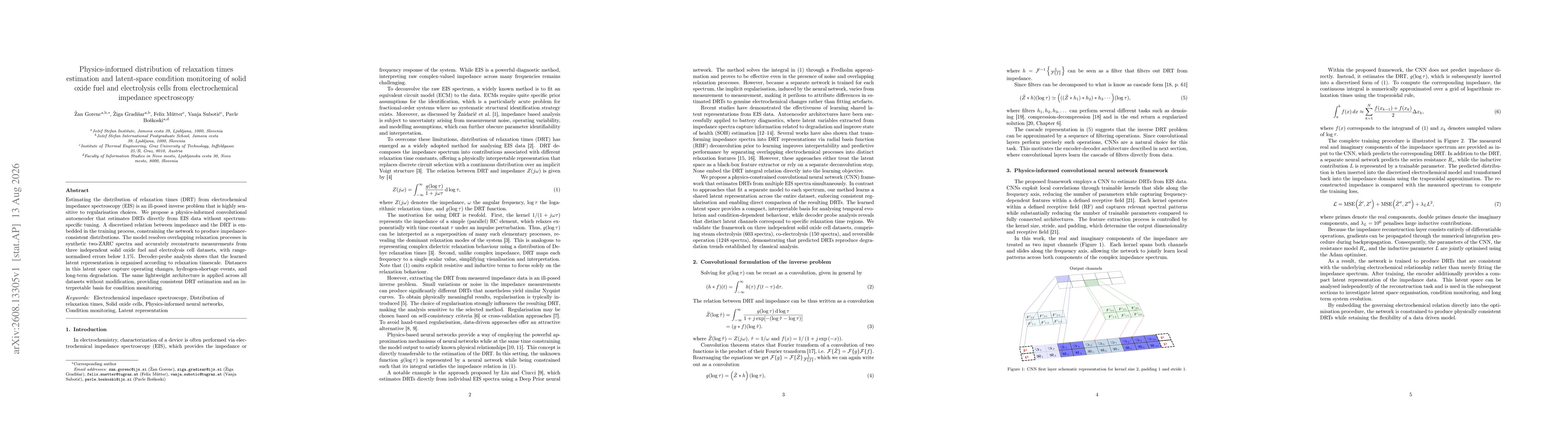 Thumbnail for Physics-informed distribution of relaxation times estimation and latent-space condition monitoring of solid oxide fuel and electrolysis cells from electrochemical impedance spectroscopy