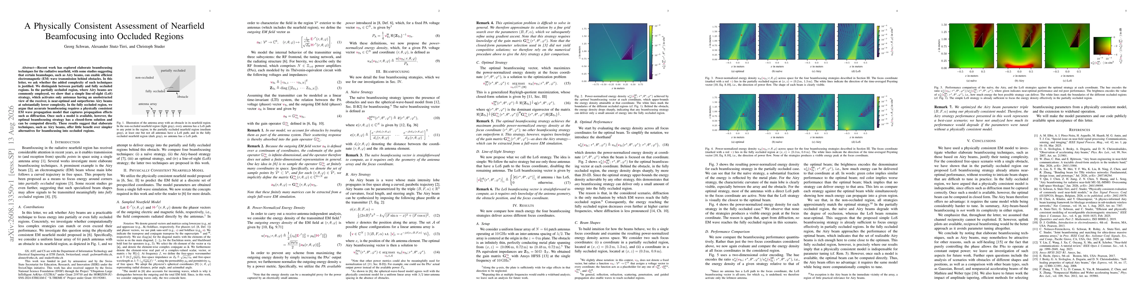 Thumbnail for A Physically Consistent Assessment of Nearfield Beamfocusing into Occluded Regions