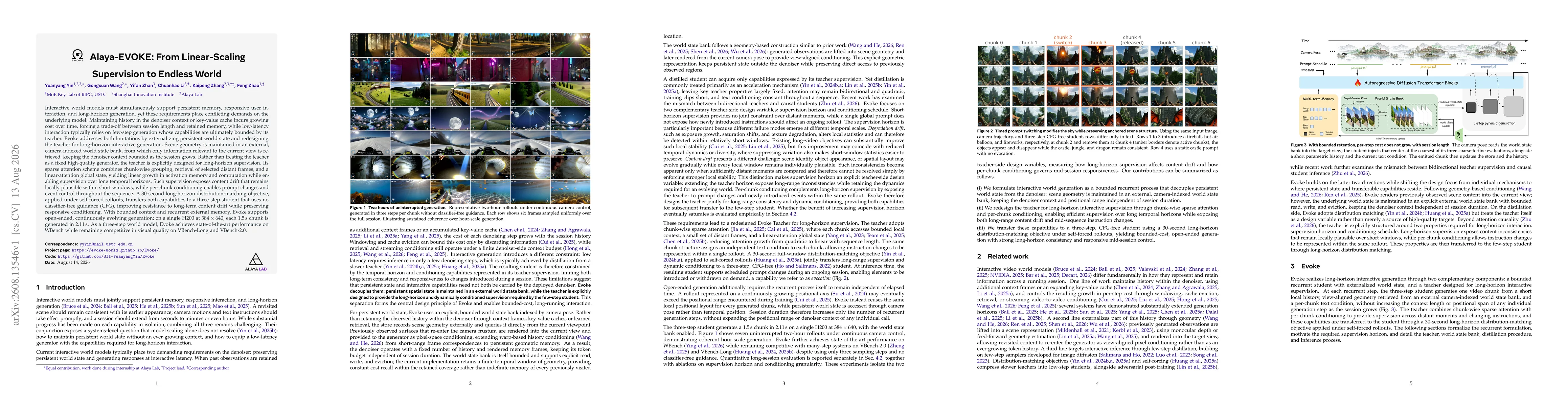 Thumbnail for Alaya-EVOKE: From Linear-Scaling Supervision to Endless World